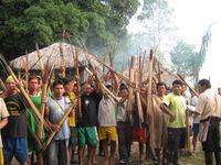 Movlizados.Comunidades indígenas en Perú  Fuente: PÚLSAR