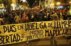 Mapuches. 78 días de huelga de hambre.