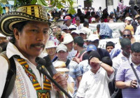 Dirigente indígena del Cauca (COLOMBIA)