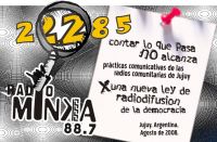 Radio abierta por una nueva Ley de Radiodifusin. Fuente: Minka