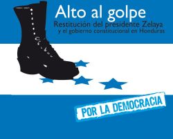 Alto al Golpe Fuente: www.cofadeh.org