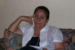 Berta Oliva Presidenta de COFADEH Fuente: (Plsar)