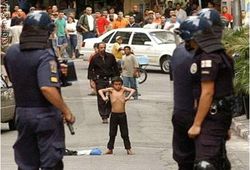 Manifestacin contra el golpe. Imagen de la Resistencia hondurea Fuente: (hondurasenlucha.blgospot)
