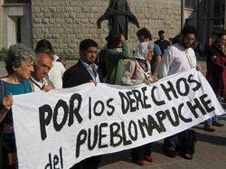 Marcha. Por la liberación de los mapuche. Fuente: (librered)