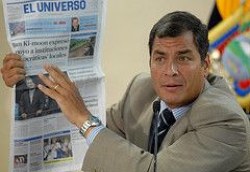 Rafael Correa. Fuente: (archivo)
